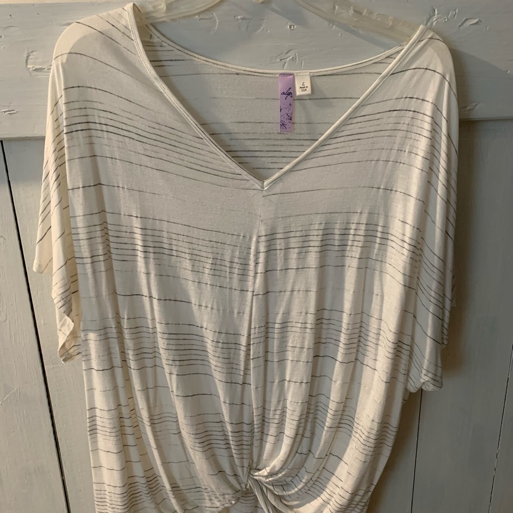 Alya striped shirt